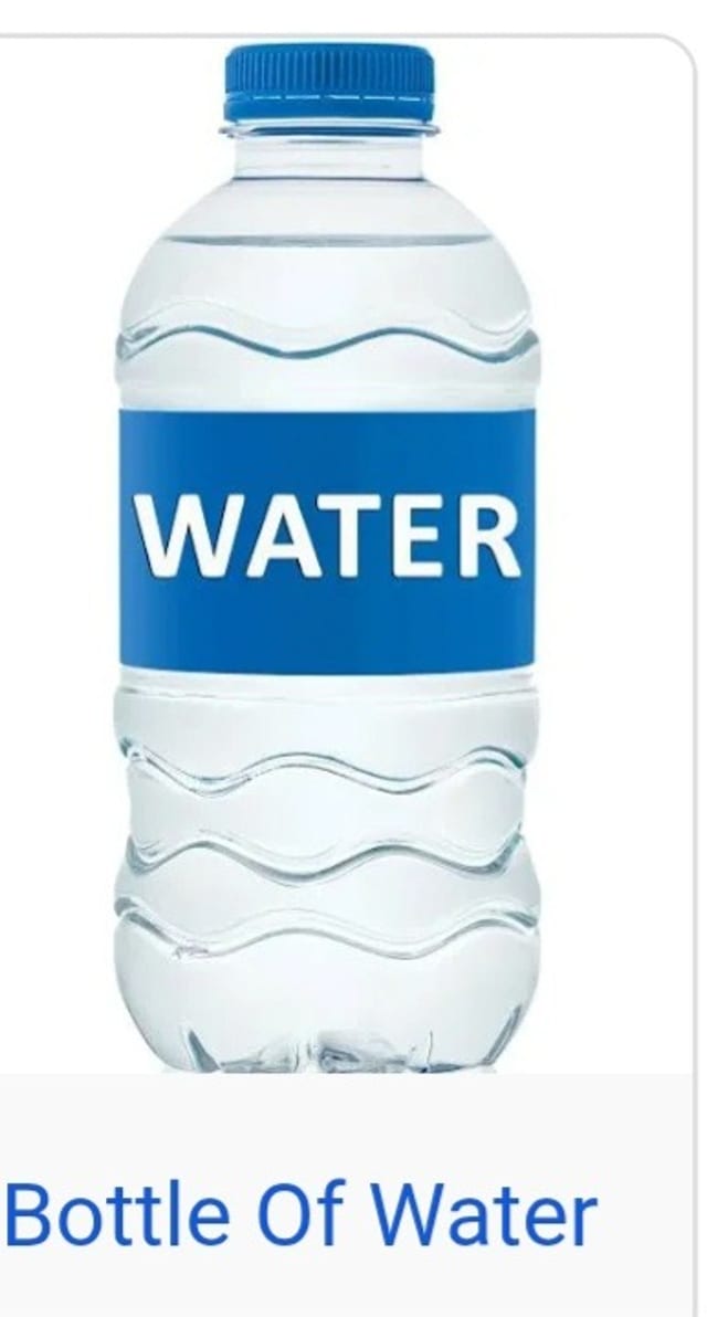 Water Bottle.