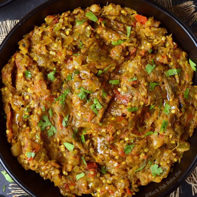 Delicious Baingan Bharta Awaits
