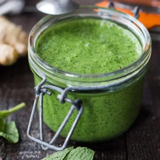 Mint Chutney.