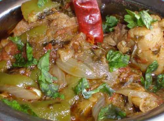 Chicken Kadai.