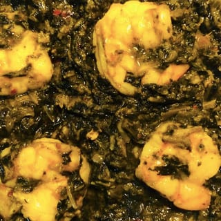 Shrimp Saag